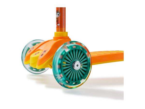 Tri-Scooter With LED Wheels - Orange