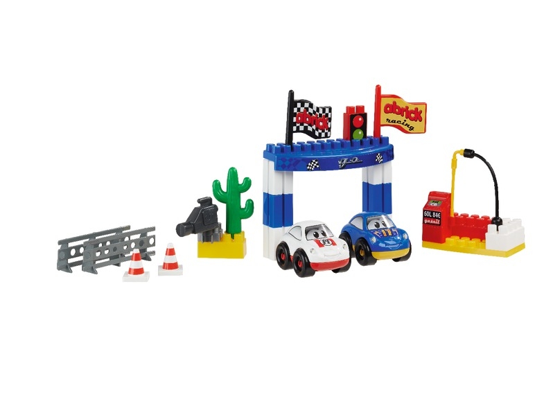 Construction Set with Toy Cars