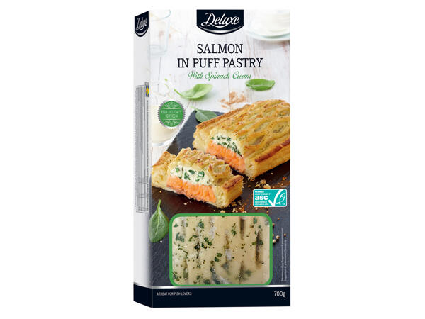 Salmon in Puff Pastry