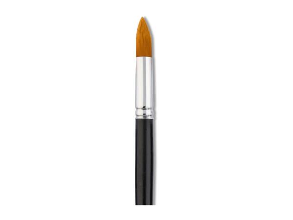Crelando Round Paint Brush Set