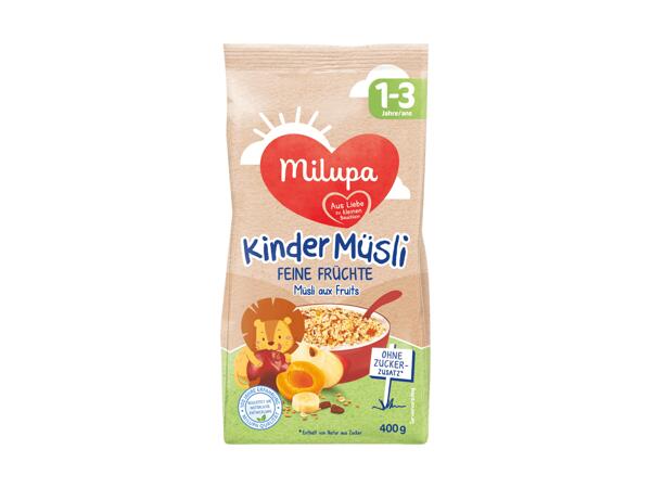 Muesli aux fruits pour enfants Milupa
