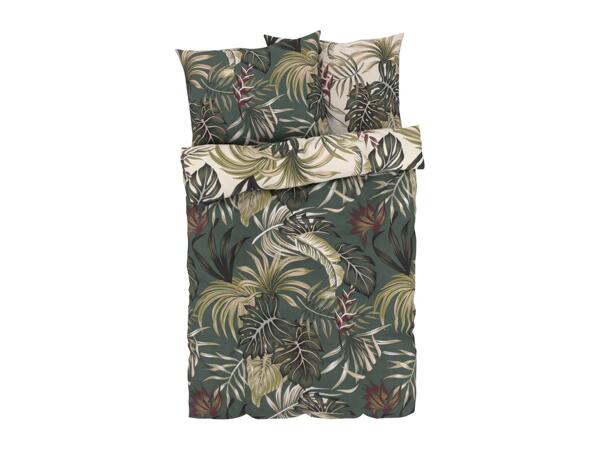 Livarno Home Patterned Renforcé Bedlinen - Double