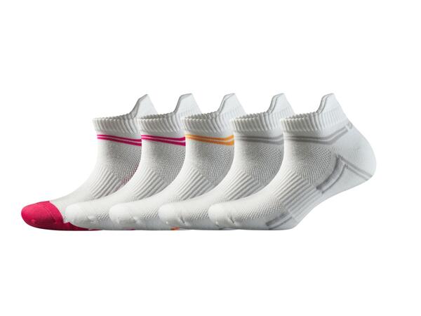 Ladies' trainer socks, 5 pairs