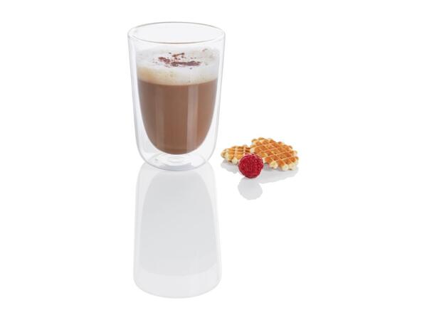 Livarno Home Cappuccino Glasses - 3 Pack
