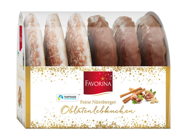 FAVORINA Feinste Nürnberger Oblatenlebkuchen