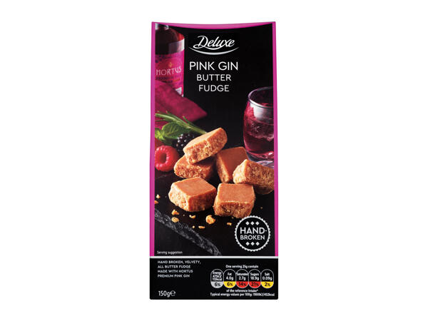 Deluxe Hortus Pink Gin Butter Fudge