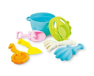 Bee Happy Sand Bucket or Water Wheel