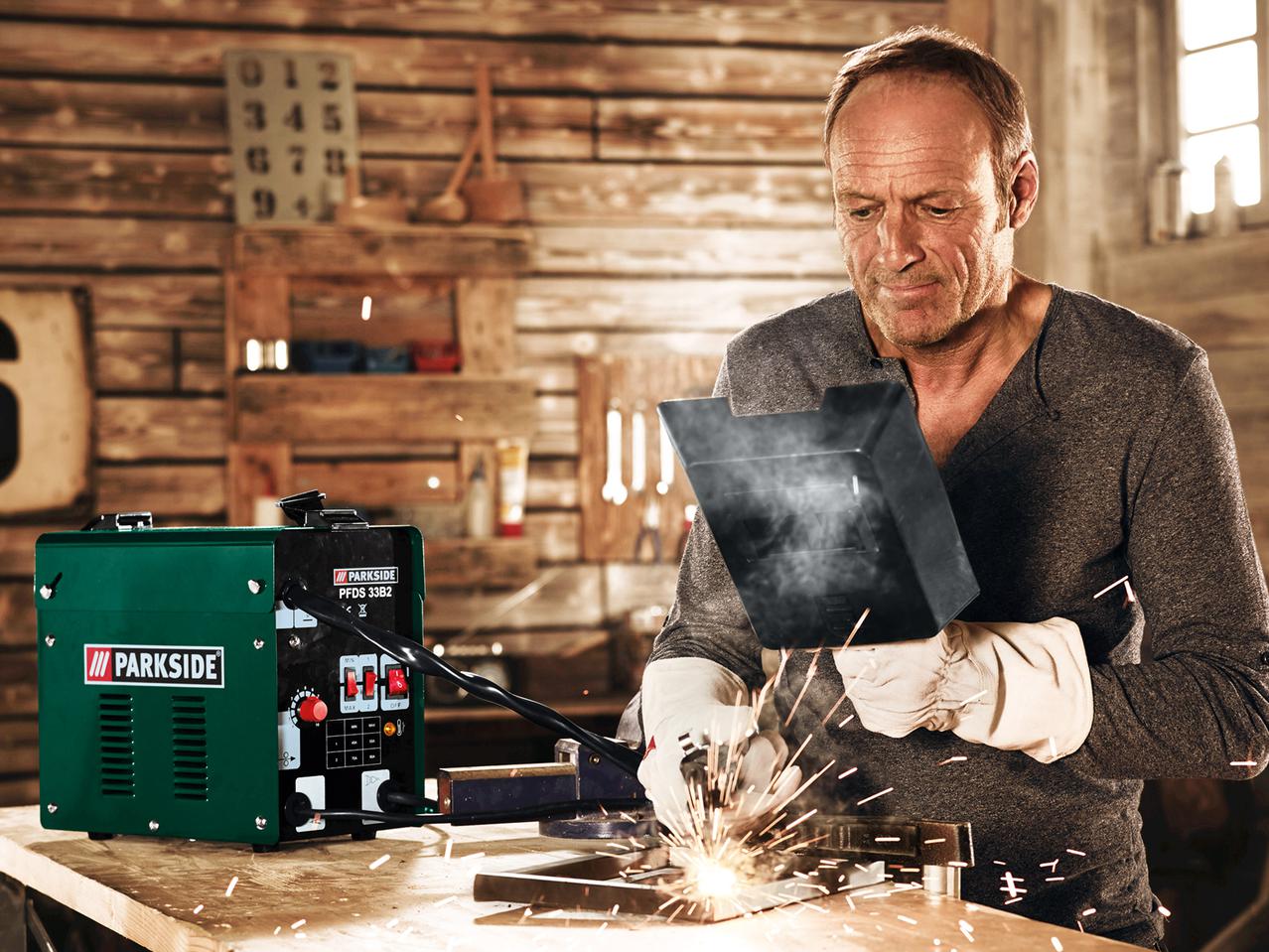 Parkside Flux-Cored Wire Welder1