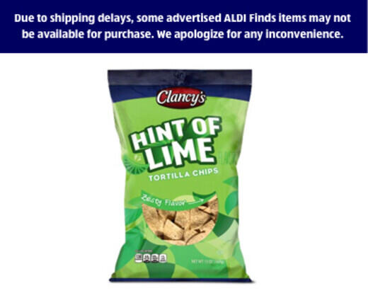 Clancy's 
 Hint of Lime Tortilla Chips