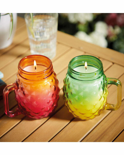 Pink Citronella Candle
