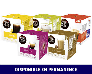 NESCAFE(R)/DOLCE GUSTO(R) 
 CAPSULES DE CAFÉ