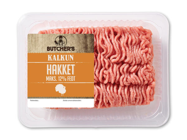 Hakket kalkunkød