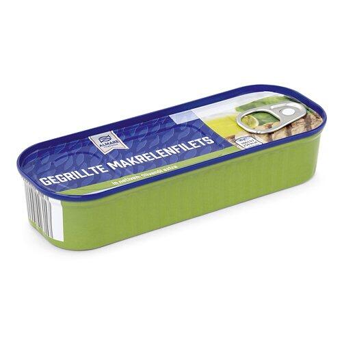 ALMARE SEAFOOD Gegrillte Makrelenfilets, Olivenöl