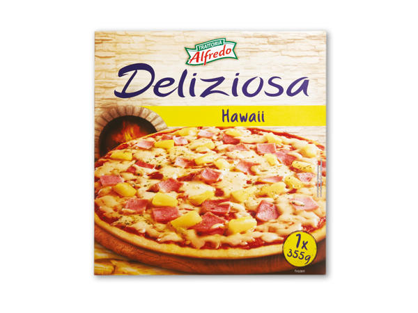 TRATTORIA ALFREDO Stenovnspizza Hawaii