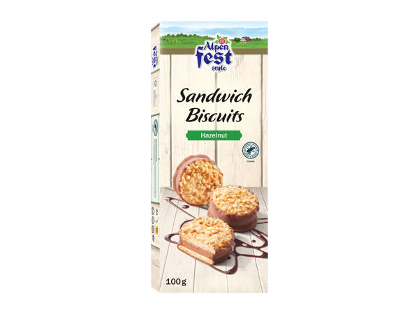 Alpenfest Sandwich Biscuits