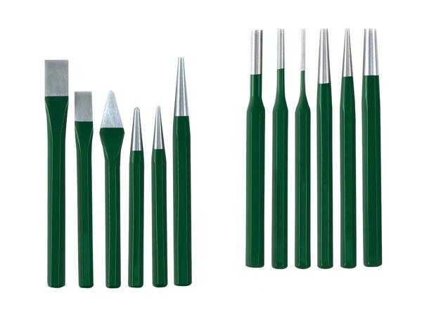 Set d'outils de frappe, 6 pièces