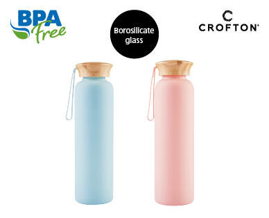Glass Drink Bottle or Travel Mug