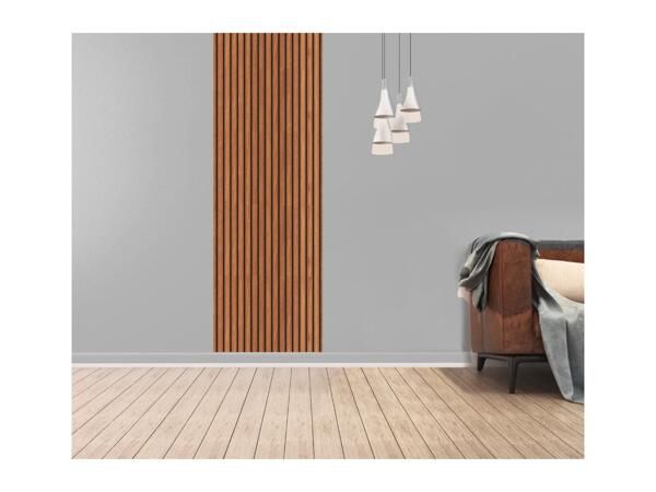 Livarno Home Decorative Film With Wooden Slat Wall Design