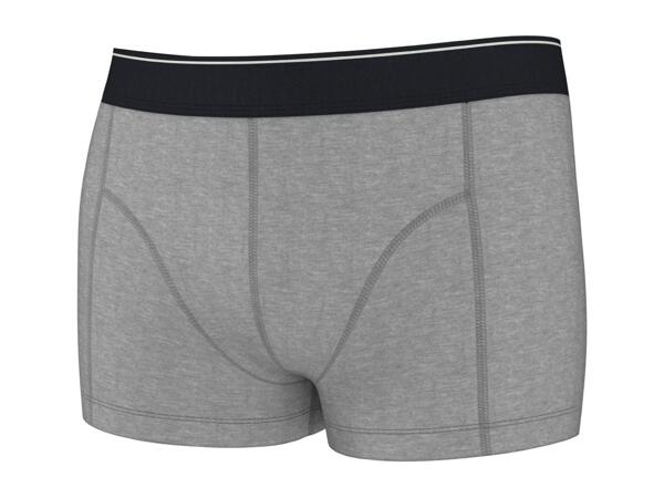 Grey, Black & Green Boxers - 3 Pack