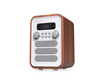 DAB+ Radio Wood Finish