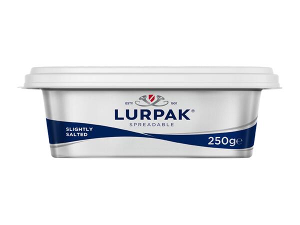 Spreadable salted butter