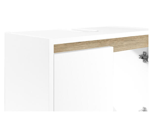 Waschbeckenunterschrank "Oslo", mit 2 Türen, weiß