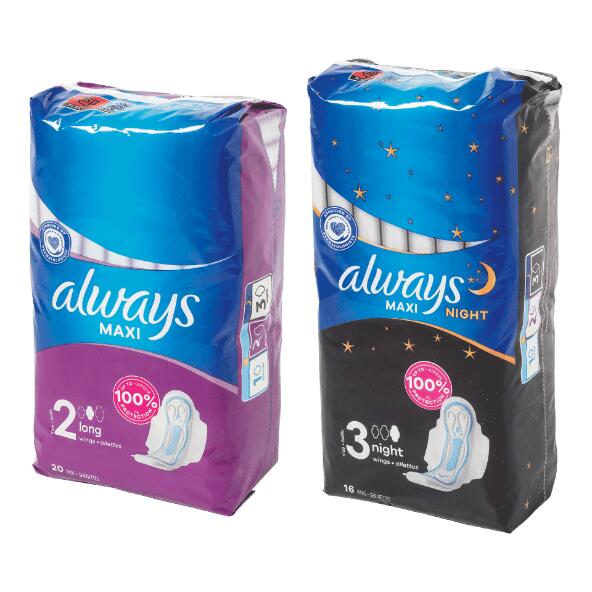 ALWAYS(R) 				Maandverband