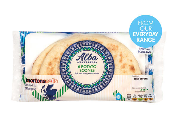 Alba Bakeries 6 Potato Scones
