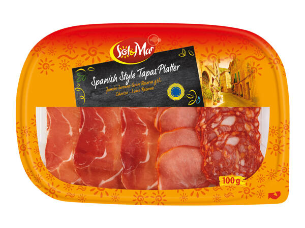 Sol & Mar Spanish-Style Tapas Platter