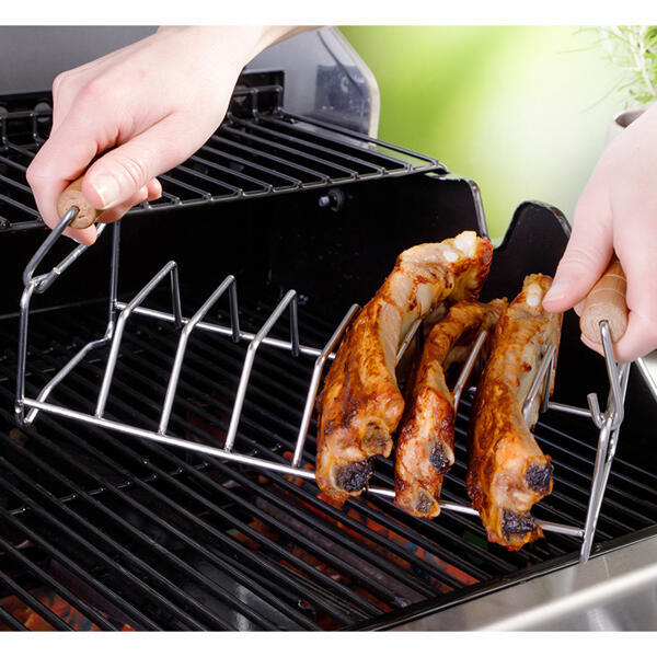 Spareribs- und Bratenhalter