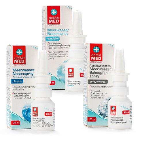 ACTIVE MED Meerwasser Spray