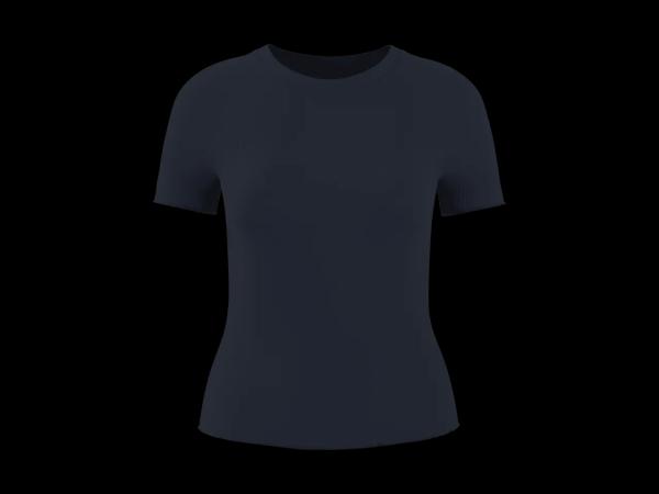 Damen Rippshirt