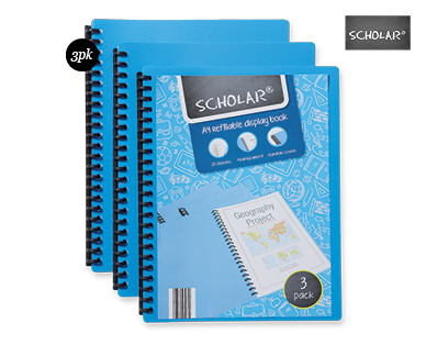 DISPLAY BOOK 3PK