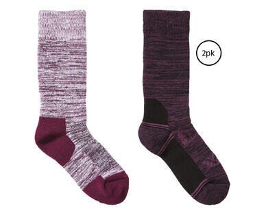 Adult's Hiking Socks 2pk