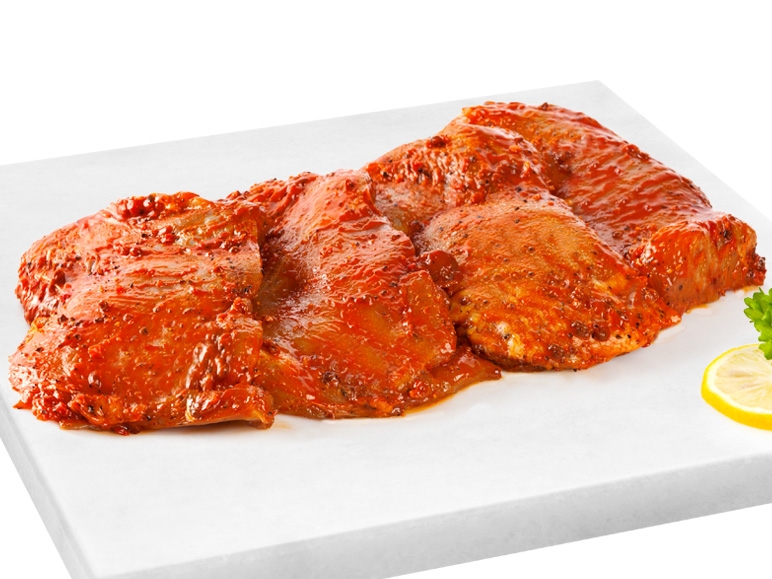 LANDHENDL Frische österreichische Hendl Oberkeulensteaks, mariniert