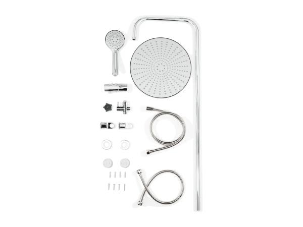 Livarno Home XXL Shower Riser Set - Chrome