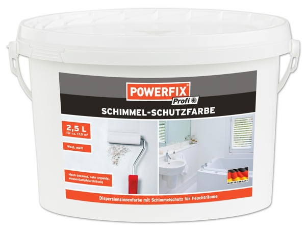 POWERFIX(R)PROFI+ Schimmel-Schutzfarbe, 2,5 l