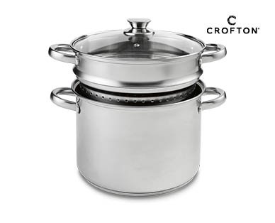Stock Pot With Pasta Insert 7.5L