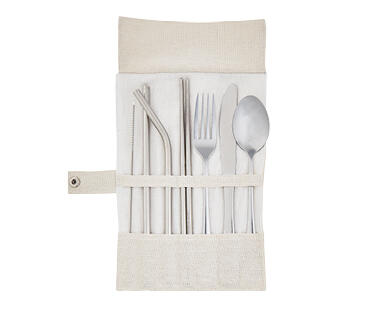 Stainless Steel Reusable Cutlery 7 Piece Set