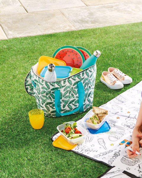 Banana Leaf Picnic Cooler Bag
