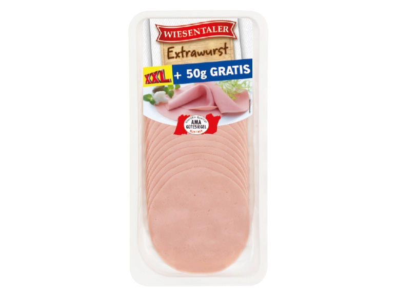 WIESENTALER Extrawurst 200 g + 50 g gratis