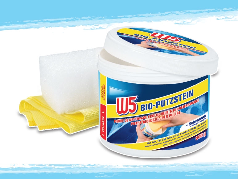 Pierre de nettoyage bio ultra puissante avec éponge