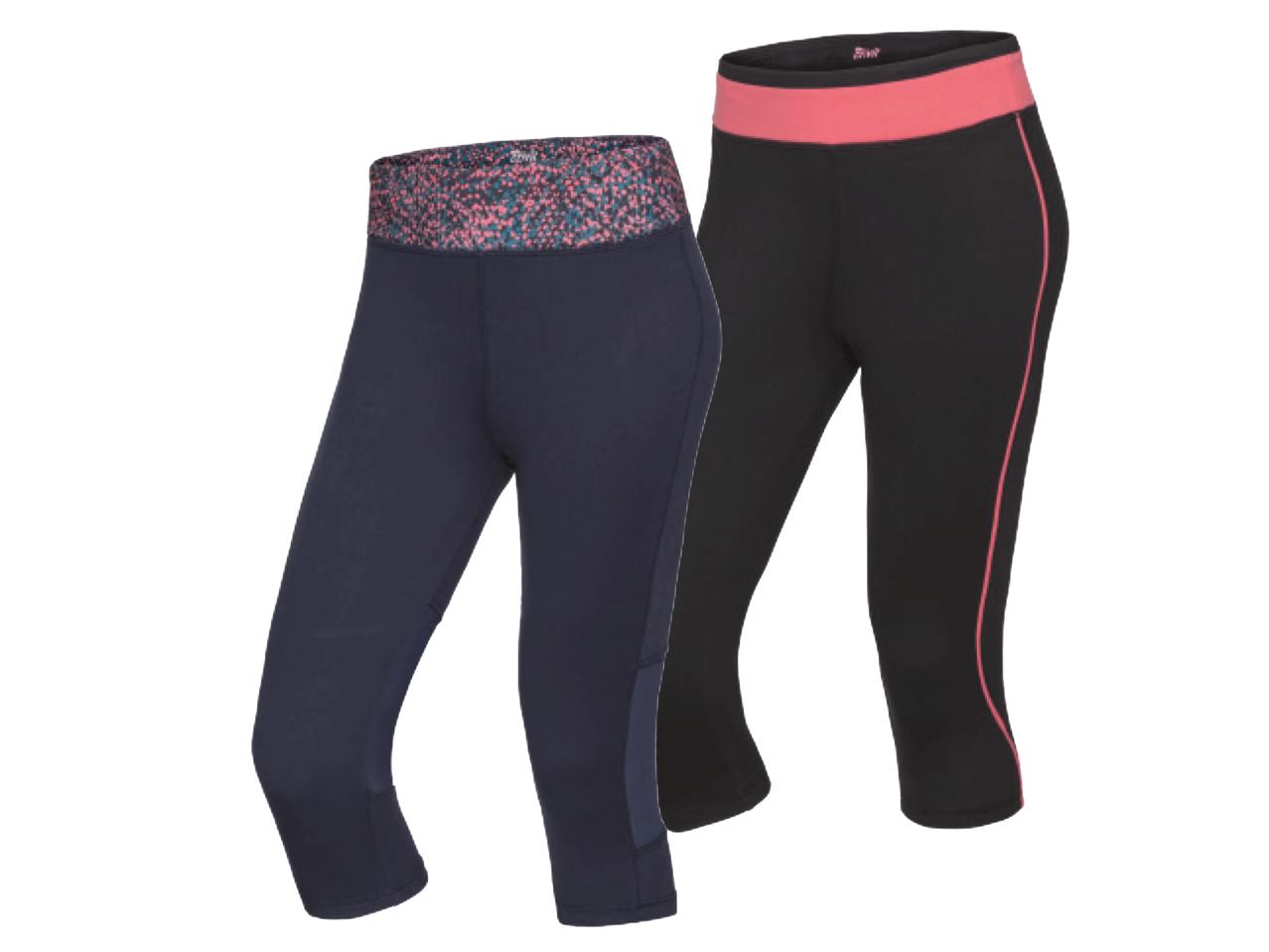 CRIVIT Ladies' Cropped Sports Leggings