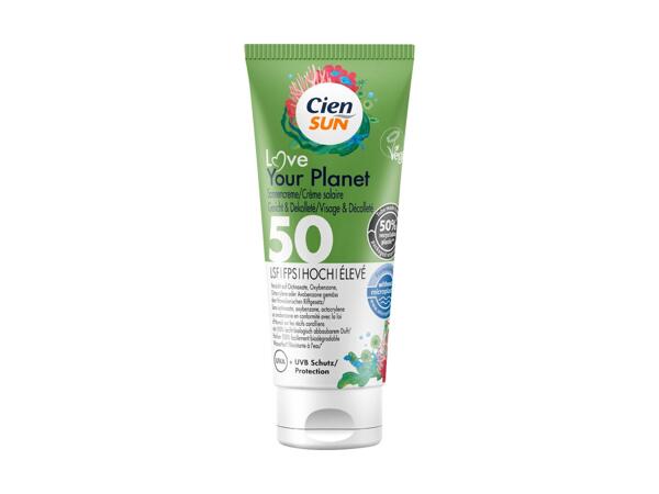 Crème solaire Love Your Planet FPS 50