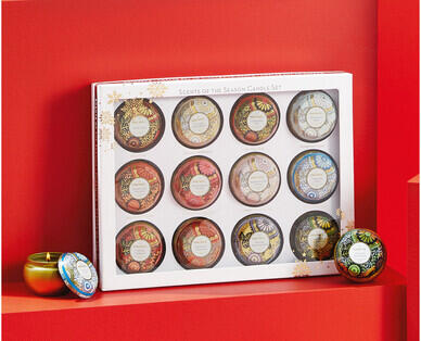 Scents of the Season Candle Set 12pk