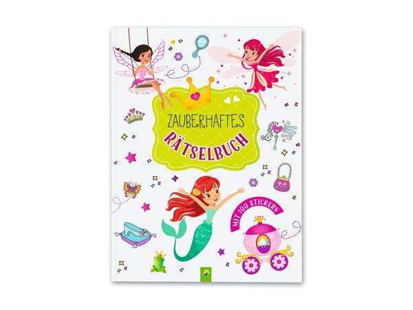 Rätsel-/​Stickerbuch