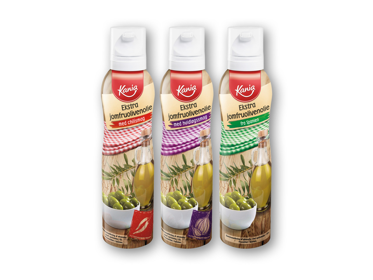 KANIA Olivenolie på spray