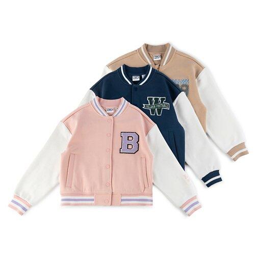 LILY & DAN Kinder-College-Sweatjacke