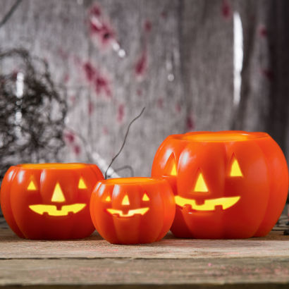Bougie à LED d'Halloween