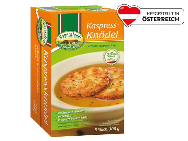 Bauernland Kaspressknödel